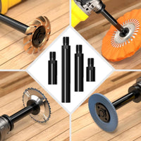Angle Flange Nut Wrench Kit Easy to Install Wheel Guard Set Metal Power Tool Accessory