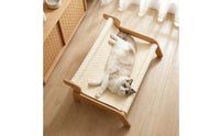 Raised Cat Lounge Lightweight Cat Sofa Cozy Kitty Lounge Chair Sturdy for Cats, Small Pets, Living Room