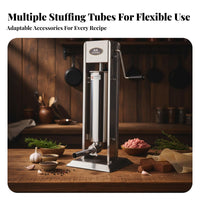 Manual Sausage Stuffer Commercial Grade Stainless Steel Sausage Filler
