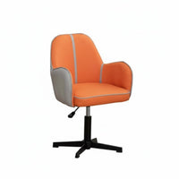 Height Adjustable Rolling Computer Chair 360-Degree rotate Office Furniture Padded Seat Seating Solution Support for Students, Home Users, Remote Workers, Study Room, Bedroom, Workspace