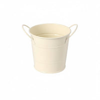 Iron Pencil Bucket Desktop Pencil Cup Multipurpose Metal Tin Pail for Students, Artists, School, Craft Room, Party