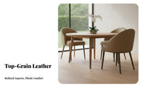 Light Luxury Aesthetic Upholstered Cantilever Chair Italian Inspired Seating Furniture Modern Design Armchair Soft Upholstery for Interior Designers, Restaurant Owners, Homeowners, Dining Room, Reception Area, Kitchen, Home Office