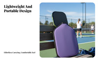 Waterproof Pickleball Paddle Cover Scratch-Resistant Pickleball Paddle Sleeve Shock-Absorbent for Travel, Storage