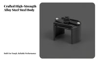 Reversible 2 Jaw Oil Filter Wrench Secure Grip Two Claw Oil Filter Spanner Heavy Duty for Mechanics, DIYers, Auto Repair Shop, Garage