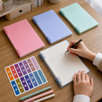 B5 Subject-Specific Error Notebook for Students - Detachable Correction Book with Ebbinghaus Forgetting Curve