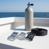 304 Stainless Steel BCD Cylinder Strap Buckle High Strength Diving Cylinder Band Buckle