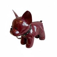 Cute French Bulldog Bag PU Leather Dog-Shaped Crossbody Bag Soft Dog Shaped Purse Lightweight for Women, Casual Outings, Shopping, Travel