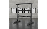 Dumbbell Rack Easy Assembly Gym Dumbbell Stand Powder Coated Weight Storage Cart for Home Workout Room