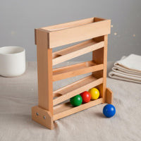 Educational Ball Track Early Learning Visual Tracking Toy Fine Motor Skills Color Sorting Ball Toy for Young Children, Preschool