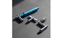 3 Pieces Drum Key with T-Handle Chrome Drum Key with Square Socket Standard Tool for Drummers, Percussionists, Stage Setup, Gig Bag