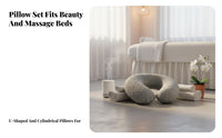 Removable and Washable Cover Massage Table Face Pillow Easy to Clean Beauty Salon Face Cradle Soft & Comfortable