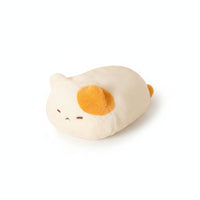 Cat Soft Pillow Sleeping Face Cute Cat Stuffed Pillow Soft Cushion Loaf-Shaped Fuzzy