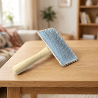 Cat Brush and Dog Brush for Professional Dog Grooming, Wooden Handle Cat Comb and Dog Comb for Pet Hair Removal, Safeguarding Slicker Design