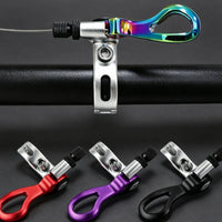 Dropper Lever CNC-Machined Dropper Post Lever Seatpost Control with Cable Anodized Aluminum Alloy for Mountain Bikers