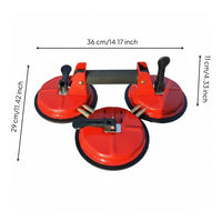 Glass Suction Cup Lifter Industrial Grade Heavy Duty Glass Lifter Easy to Use Material Handling Tool for Construction