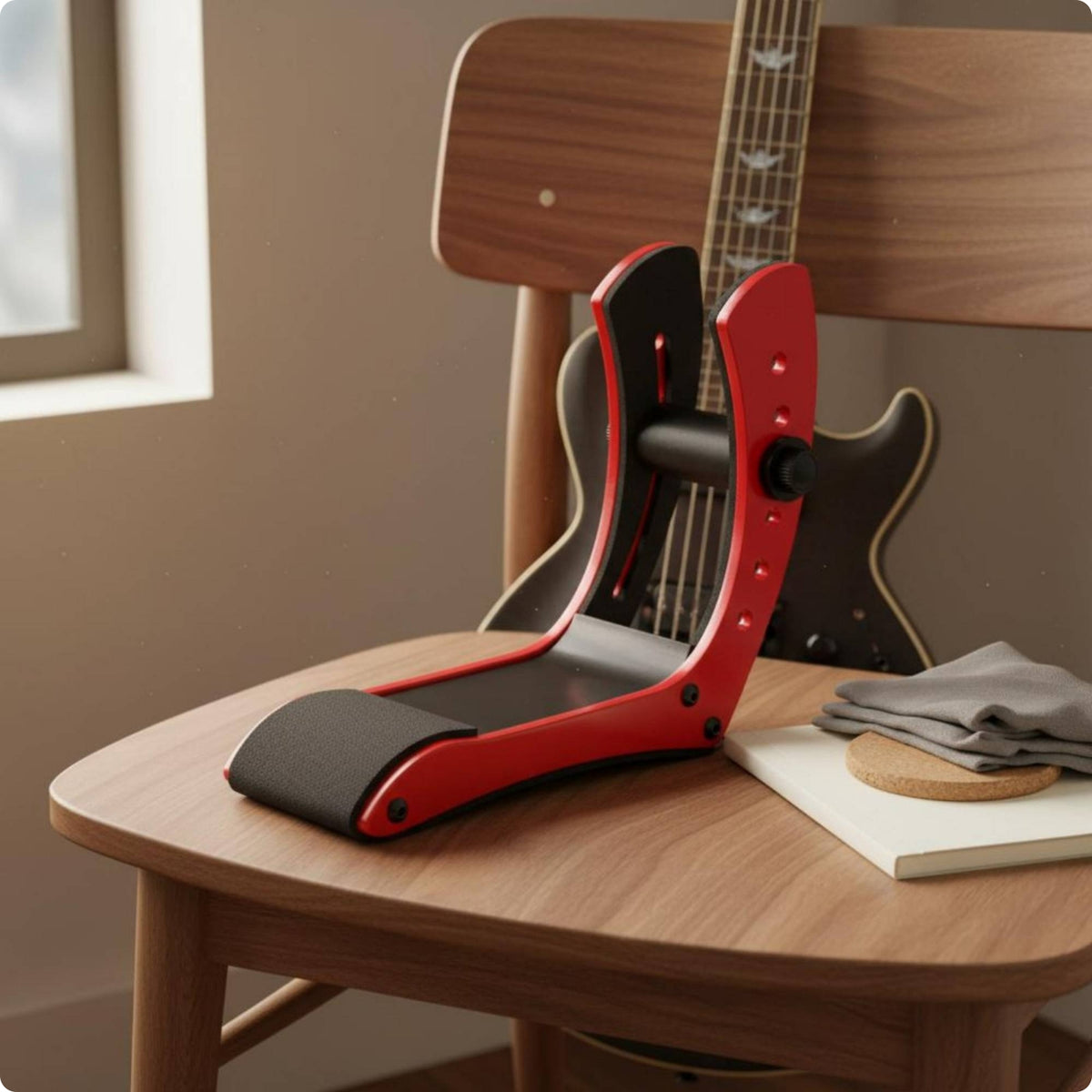 Foam Padding Electric Guitar Leg Rest Stable Base Guitar Leg Support for Performance