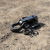 Tow Arm Assembly with Shackle Molded Trailer Hitch Coupler for Drivers