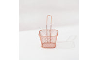 Rust Resistant French Fry Basket Long-Lasting Fry Basket with Handle Dishwasher Safe Easy to Clean for Restaurants