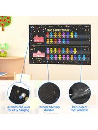 Student Attendance Hanging Bag for Early Education and School Use