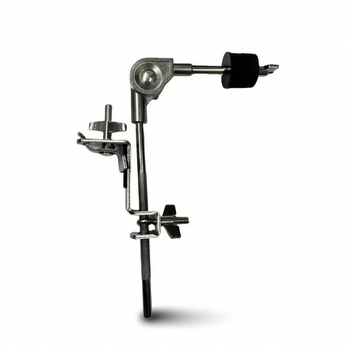 Rack-Mounted Cymbal Adapter Clamp Stable Cymbal Adapter with Mounting Rod Long-Lasting Hardware Slip-Proof for Live Stage