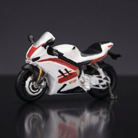 1:64 Scale Motorcycle Model Collectible 1/64 Scale Motorcycle Realistic Miniature Motorbike Model for Hobbyists, Desk Display