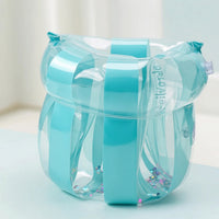 Glitter Inflatable Arm Floaties Transparent Arm Floaties Thickened Armbands Comfortable for Children, Adults, Beginners, Swimming Pool, Water Play, Swim Practice