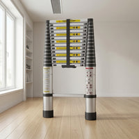 Ladder Aluminum Telescopic Ladder Extendable for Home, Outdoor