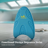 Beginner Friendly Dolphin Shaped Buoyant Aid Board Lightweight Swimming Kickboard Long-Lasting for Beginners, Swimmers, Beach