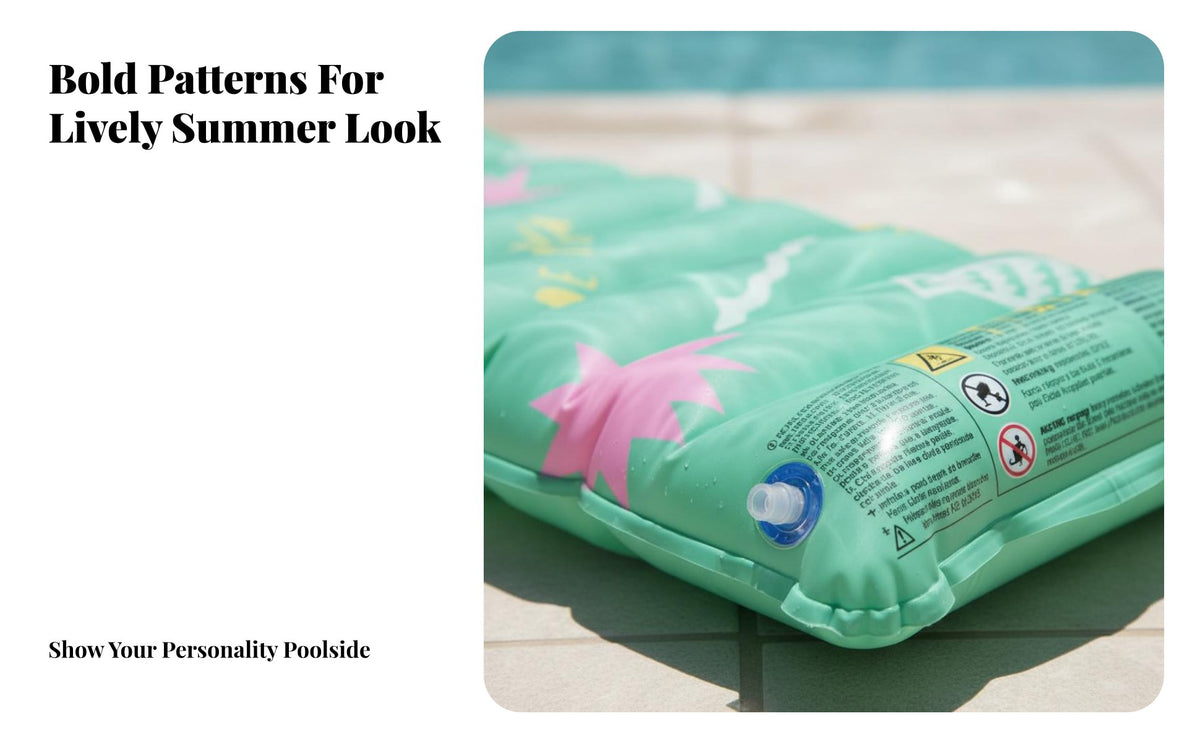 Long-Lasting PVC Material Inflatable Pool Mattress Buoyant Water Floating Mat Waterproof Adult Pool Raft Portable for Adults, Beach, Lake, Vacation