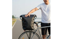 Waterproof Biking Bag Large Capacity Rear Rack Pannier Bike Rear Rack Bag for Commuters, Travel