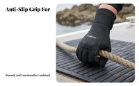 5mm Aramid Fiber Diving Gloves Waterproof Cut Resistant Spearfishing Gloves Safety Hand Gear Flexible Hands Protection