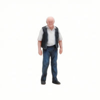 Miniature Man Miniature People Vivid Diorama Figure for Collectors, Dioramas