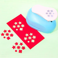 Flower Shape Punch Cute Design Star Shape Punch Springeffortless Craft Tool for Paper Crafts, Card Making
