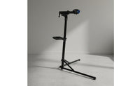 Adjustable Bike Repair Stand Aluminum Alloy Cycle Repair Stand Stable Base 360 Degree Rotating Clamp for Cyclists, Indoor