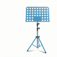 Folding Music Stand Metal Construction Folding Sheet Music Stand Phone Holder