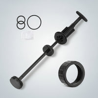 Backwash Assembly Easy Install Piston Shaft Assembly Heavy-Duty with Handle for Pool Owners