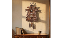 Rustic Cuckoo Clock Vintage Cuckoo Clock with Pendulum Traditional Analog for Collectors