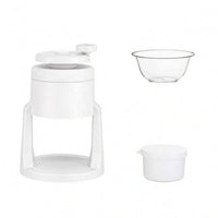 Manual Shaved Ice Machine Detachable Manual Ice Crusher Stainless Steel Blade