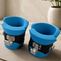 Inversion Boots  Metal Hook Inversion Cuffs Curved Padded Ankle Cuff