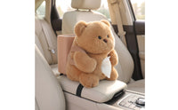 Car Tissue Box with Trash Can Multifunction Car Tissue Box and Trash Can Decorative Compact for Families, Road Trips