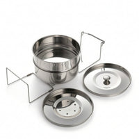 Steamer Pot with Lids Multi-Tier Cookware Long-Lasting for Dumpling Lovers