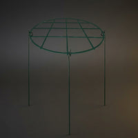 Garden Trellis and Plant Supports for Outdoor Plants, Metal Garden Stakes with 3 Legs for Decoration, Round Grid Monstera Support, 2 Pack