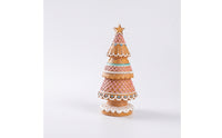 Tabletop Christmas Tree Compact Gingerbread Tree Ornament Gingerbread Ornaments for Living Room