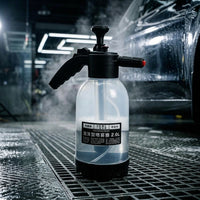 Watering Can and Spray Bottle for Car Wash, 2L Capacity Garden Sprayer with Pump Action, Pressure Sprayer for Plants, Manual Pump Up Hand Tool