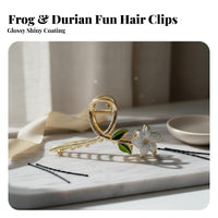 Decorative Hair Fastener Strong Hold Stylish Hair Accessory Versatile Styling Nature Inspired for Women, Parties, Formal Event S