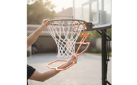 Hook-on Basketball Return Attachment Easy to Install Basketball Return System Compact Attempt Training Tool Rebounder Portable for Coaches, Driveway, Backyard, Gymnasium