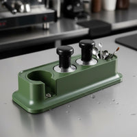 Espresso Tamping Station Multifunctional Portafilter Holder Stand Coffee Tamper Station Non-Slip Base Coffee Professional Tool