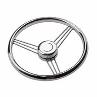 9 Spoke Yacht Steering Wheel Vehicle Part Heavy Duty for RV