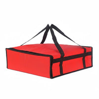 Easy Carry Handles Pizza Delivery Bag Sturdy Construction Insulated Pizza Carrier Heavy Duty for Restaurants, Caterers, Takeout