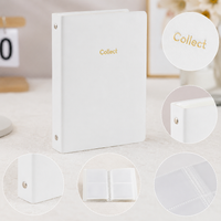 3-Inch Receipt Storage Binder, 10x10 Photo Album for Anime, Celebrity Merchandise, Idol Cards, Polaroids, and Collectibles